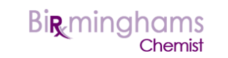Birmingham's Chemist Logo